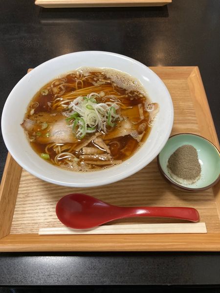 「煮干し中華そば（730円）」@稲庭中華そば 秋田本店の写真