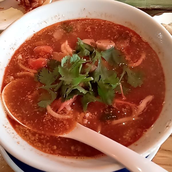 「トムヤンクンラーメン(1400円)」@博士ラーメン別館 & Hakase Thaiの写真