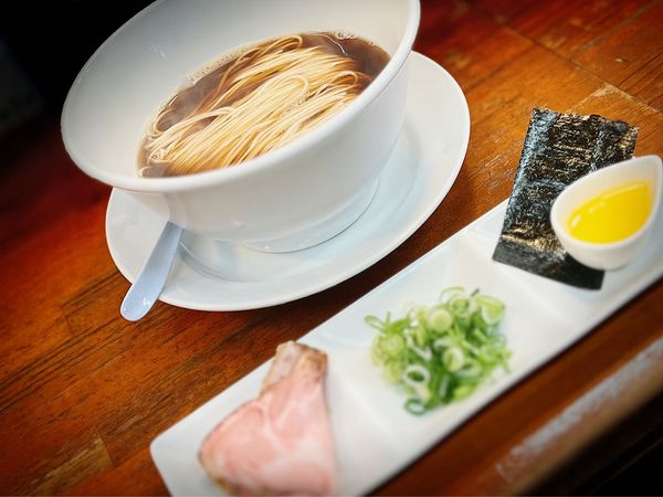 「和出汁そば 900円」@会津ばんだいらーめん 伊勢崎店の写真