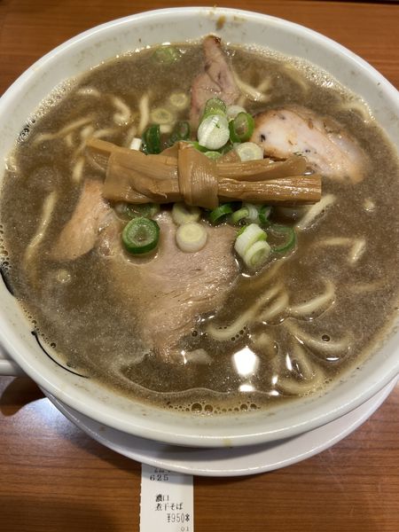 「濃口煮干そば」@中華そば ひらこ屋 東京ラーメンストリート店の写真