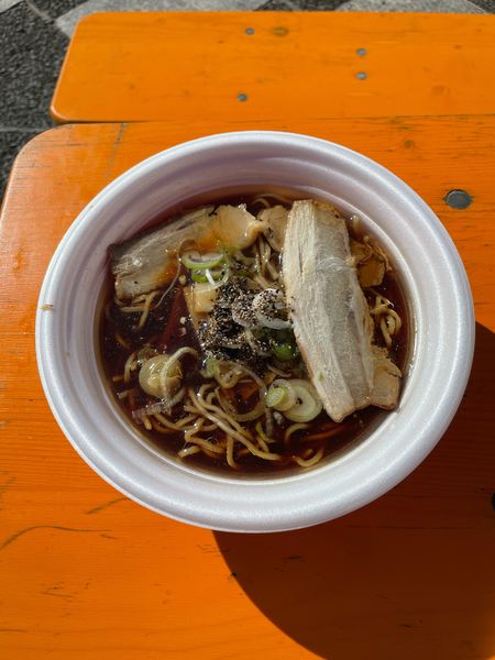 「氷見イワシの富山ブラック「氷見ツの黒2022スペシャル」(100」@東京ラーメンフェスタ2022 supported by Rakutenの写真