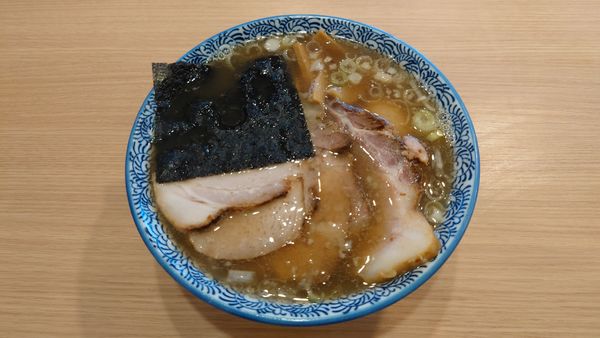 「チャーシュー麺 1100円+豚ばらナンコツごはん 380円」@中華そば専門 とんちぼの写真