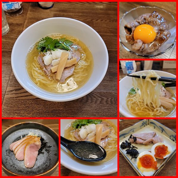 「和風仕立て中華そば（潮）」@㐂九八～エキチカ～の写真