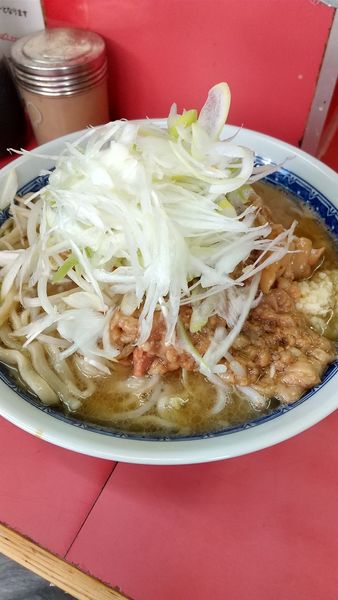 「小ラーメン ネギ」@ラーメン二郎 桜台駅前店の写真