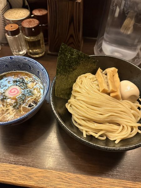 「つけ麺玉子入り並盛」@ナカムラ荘の写真