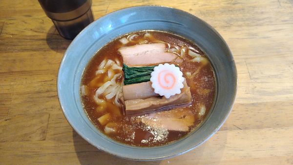 「上だしそば¥900+手もみ麺に変更¥50-」@だしと麺 遊泳の写真
