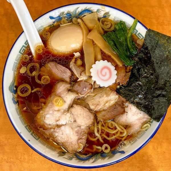 「チャーシューメン ¥950 味玉 ¥100」@麺屋かむいの写真