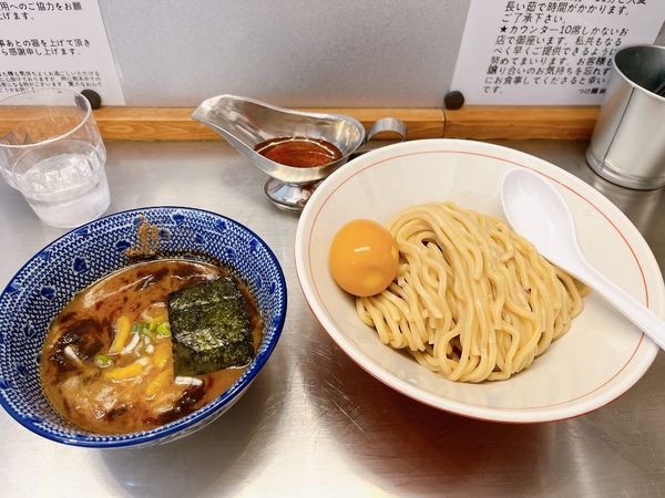 「味玉つけ麺(カレールー付き)」@つけ麺 神儺祁の写真