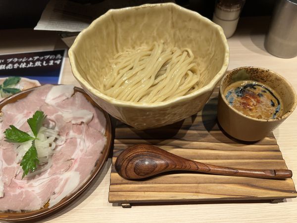 「【期間限定】肉まみれ鶏どろ味噌つけ麺（980円）」@創作らーめん style林の写真