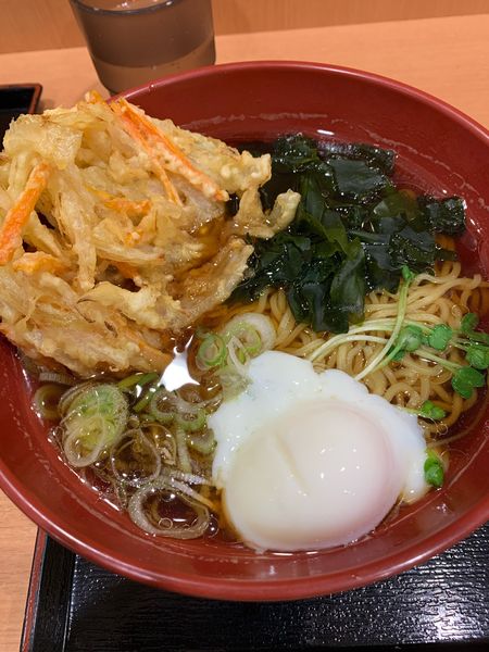 「天中華(温泉玉子)」@ゆで太郎 いわき鹿島店の写真