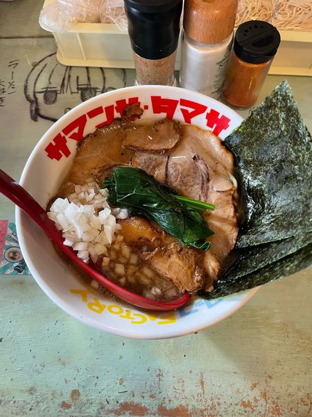 「極上！家系ラーメン！(800円)」@ハイデン.コッコFACTORYサマンサ・タマサの写真