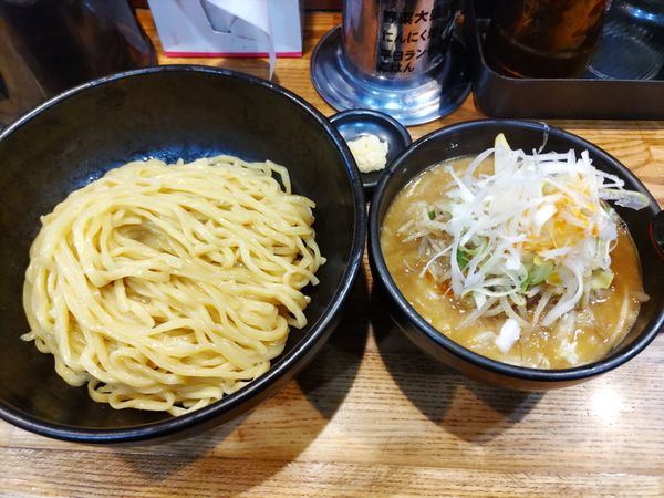 「味噌つけ麺大盛り1100円」@麺処 花田 上野店の写真