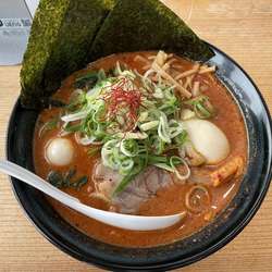 ＲＥＤクリーミー担々麺　３辛　￥１０００