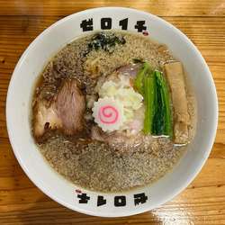 背脂煮干し中華そば（790円）