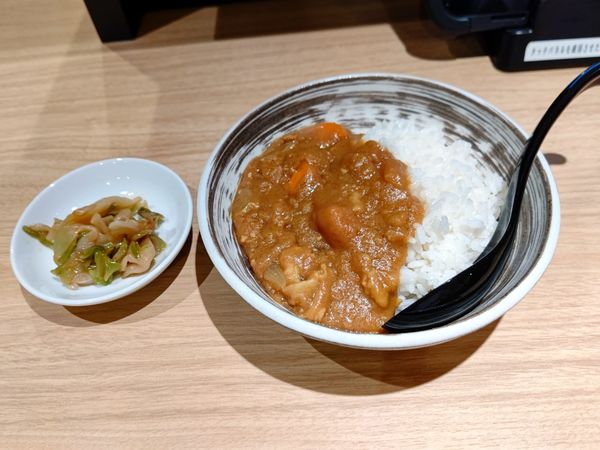 「カレーセット400円」@青竹手打麺 王神の写真