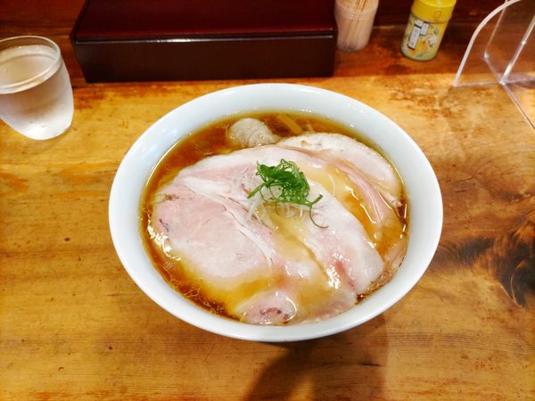 「特製中華そば1350円」@中華そば しば田の写真