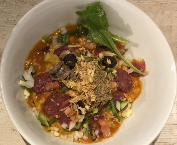 「ピザソバ　880円」@ajito ismの写真