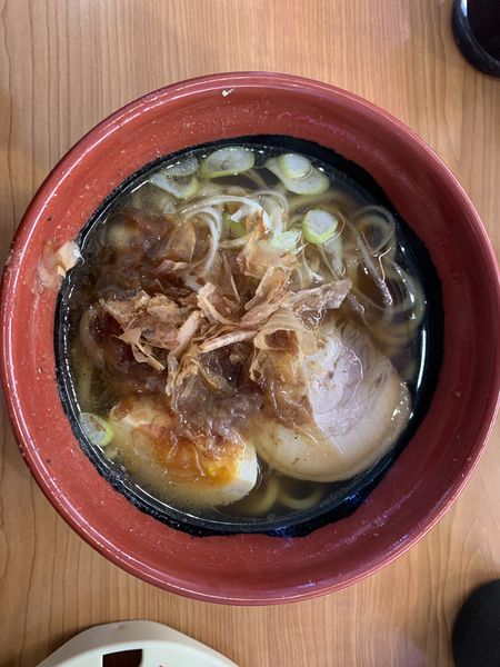 「7種の魚介　追いがつおラーメン」@くら寿司 東川口店の写真