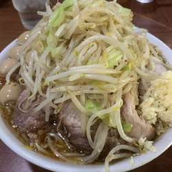 限定えびラーメン豚増し、うずら