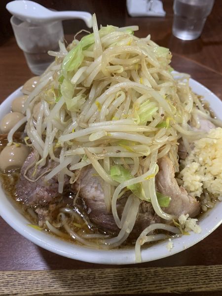 「限定えびラーメン豚増し、うずら」@D麺の写真