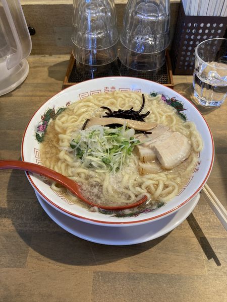 「背脂中華そば 大盛り」@中華そば 天辺月の写真