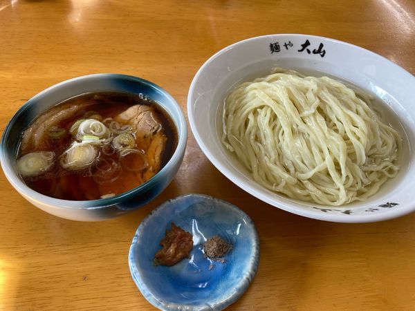 「昆布水つけ麺・中盛」@青竹手打ちラーメン 麺や大山の写真
