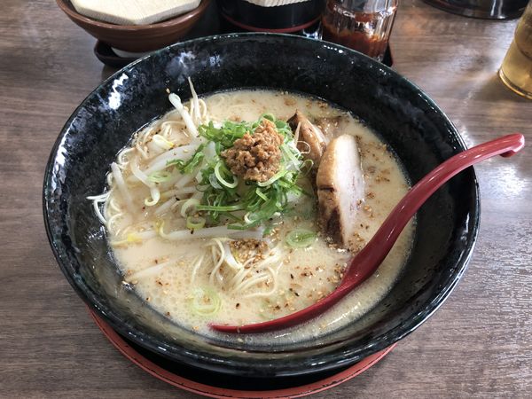 「こってり並盛 730円」@山神山人 仙台店の写真