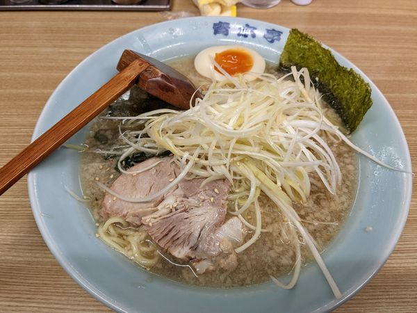 「ネギラーメン 醤油」@ラーメン青木亭 草加店の写真