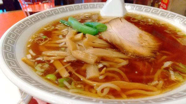 「#ラーメン #半チャーハン #950円」@鳳龍の写真