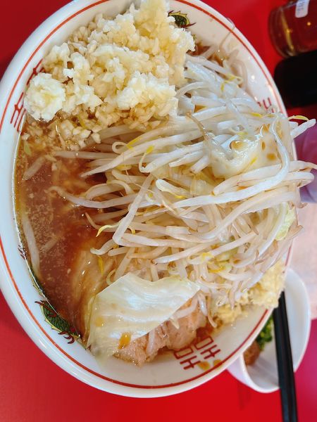 「小 ヤサイニンニクショウガ スキヤキ」@ラーメン千乃介の写真