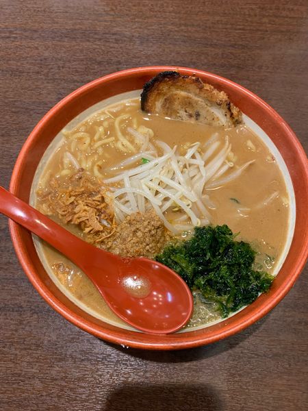 「伊勢志摩セット(伊勢味噌ラーメン・たまり唐揚げ)」@蔵deらーめんの写真