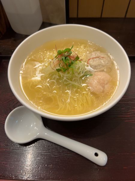 「あら炊き塩ラーメン」@麺屋 海神の写真