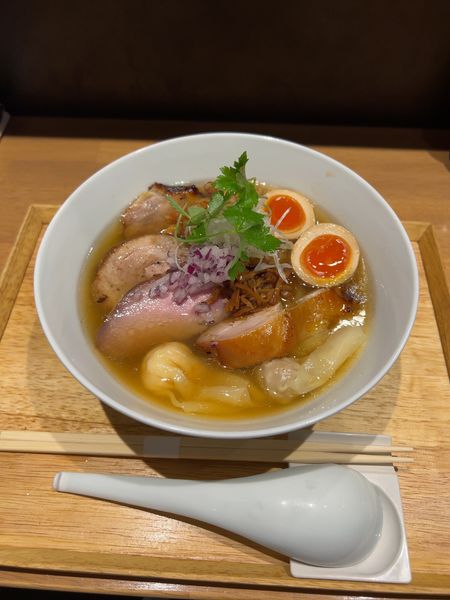 「特製らぁめん塩」@らぁ麺や 嶋の写真