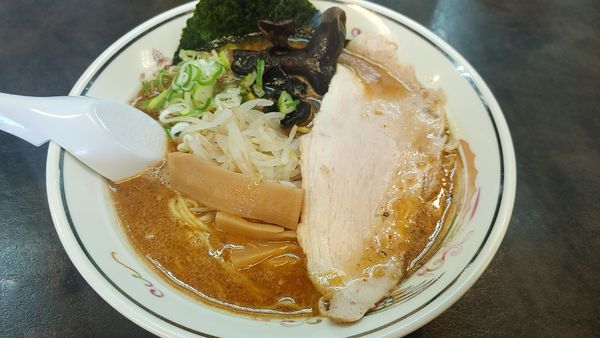 「ニンニクラーメン」@ハルピンラーメン 松本並柳店の写真