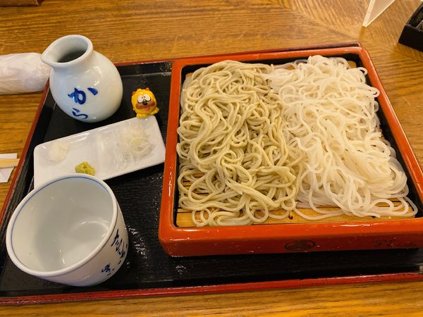 「二色蕎麦　（ランチ）」@総本家 更科堀井 麻布十番本店の写真