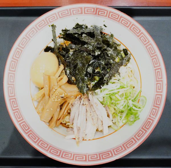 「味玉 油そば」@荻窪中華そば 春木屋 ラゾーナ川崎店の写真