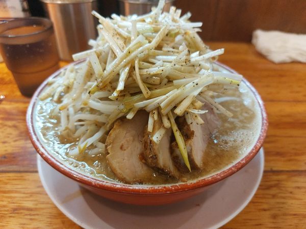 「ネギらーめん」@らーめん バリ男 新橋本店の写真