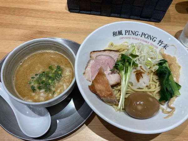 「味玉つけ麺」@和風ピンポン竹末の写真