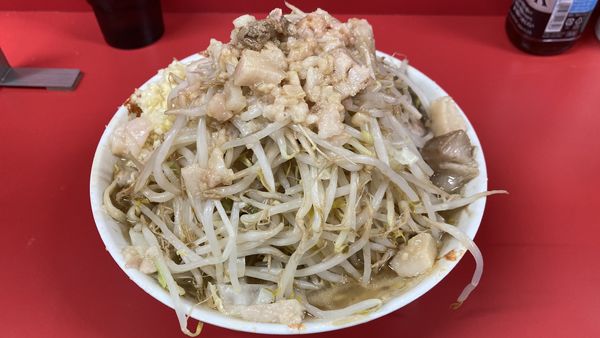 「小（全マシ）」@ラーメン二郎 一橋学園店の写真