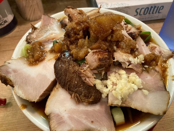 「小ラーメン＋チャーシュー増し」@らーめんやまちゃんの写真