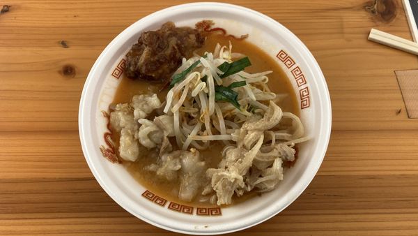 「沖縄県産和牛ホル麺」@大つけ麺博 2022の写真