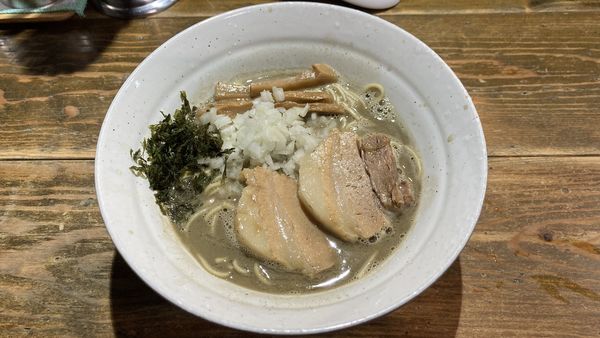 「濃厚煮干」@ラーメン屋ジョンの写真