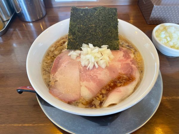 「背脂煮干らーめん」@千葉房総 麺のマルタイの写真