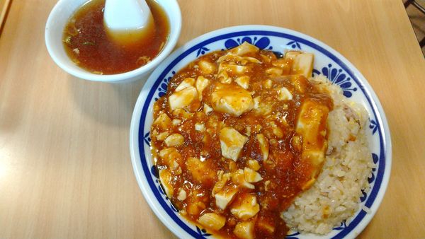 「麻婆チャーハン(¥700)」@中華料理 やまだの写真