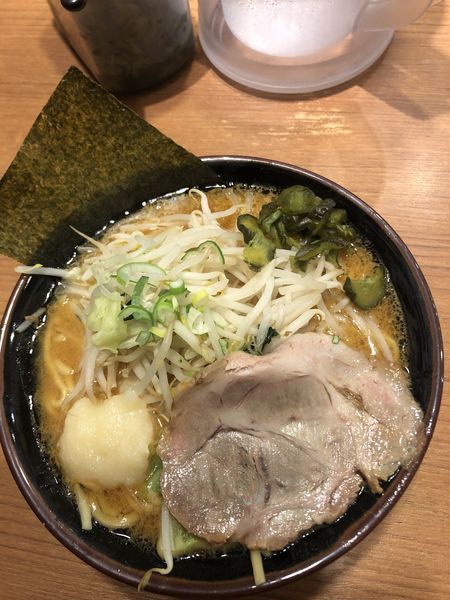 「味噌らーめん」@横浜家系ラーメン まくり家 川崎店の写真