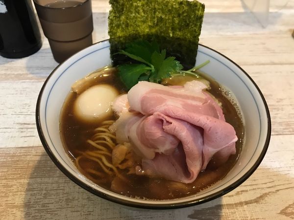 「特製煮干しそば」@中華そば 四つ葉の写真