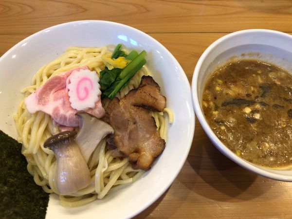 「濃厚煮干辛つけ麺」@蕾 分家の写真