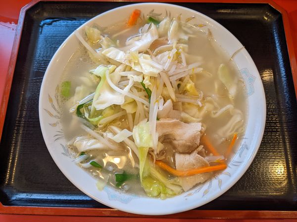 「タンメンセット：900円」@栄華楼 新館の写真