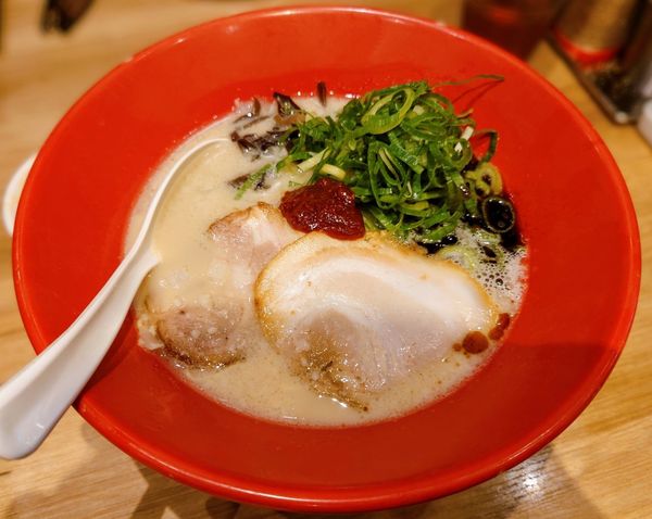 「赤丸新味」@一風堂 キュービックプラザ新横浜の写真