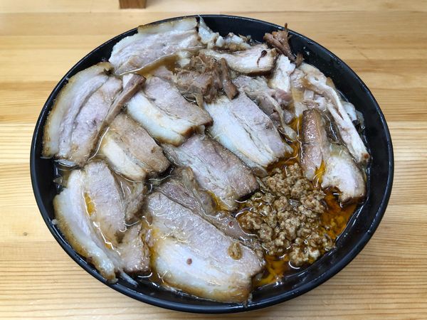 「激辛チャーシュー麺(半辛)」@北大塚ラーメンの写真